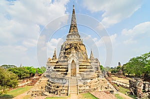 Ayuthaya historical park Thailand