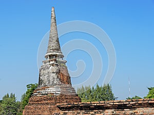 Ayutthaya Historical Park : covers the ruins of the old city of Ayutthaya, Phra Nakhon Si Ayutthaya Province, Thailand.