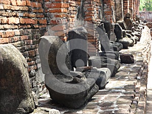 Ayutthaya historical park, Thailand