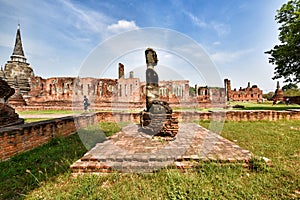 Ayutthaya ruins.