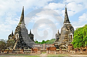 Ayutthaya ruins photo