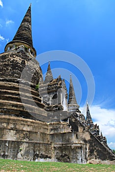 Ayutthaya ruins, buddhist temple