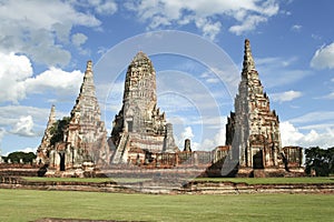 Ayutthaya temple ruins thailand