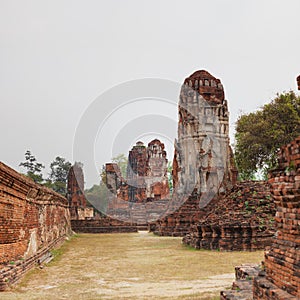 Ayutthaya temple ruins, Thailand