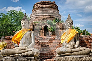 Ayutthaya Thailand, Buddha statues