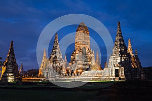 Ayutthaya Thailand Wat Chaiwatthanaram