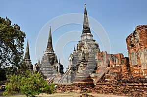 Ayutthaya, Thailand: Wat Phra Si Sanphet