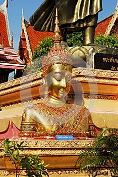 Ayutthaya, Thailand: Wat Prayathikaran Buddha