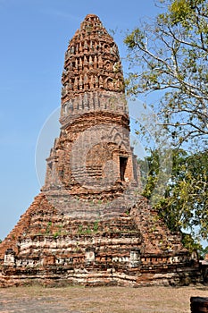 Ayutthaya, Thailand: Wat Worachet Thep Banrung