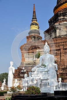 Ayutthaya, Thailand: Wat Yai Chai Mongkhon Ruins photo