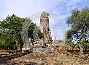 Ayutthaya Wat Phra Ram temple