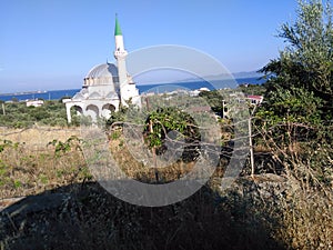 Ayvacik, midilli island aegean sea area. Turkey, Summer 2019