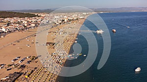 Ayvalik, Sarimsakli, the most popular beach of Ayvalik, Sarimsakli Beach, Ayvalik, Turkey