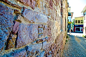 Ayvalik Town, old streets