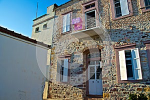 Ayvalik Town, old streets in Cunda