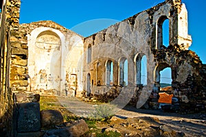 Ayvalik Town, old streets in Cunda