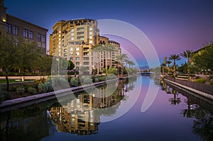 Az Canal in Scottsdale, Arizona