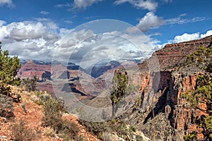 AZ-Grand Canyon National Park-S Rim-Bright Angel Trail