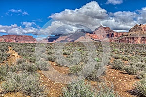 AZ-Grand Canyon National Park-S Rim-Tonto Trail West