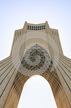 Azadi Tower in Tehran, Iran