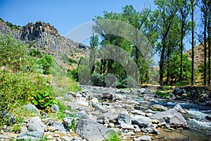 Azat River Canyon in Armenia