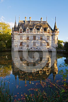 Azay-le-Rideau chateau, France