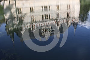 Azay le Rideau reflections in water