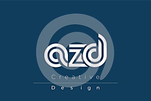 AZD Creative Unique Modern Letter Logo Design