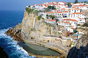 Azenhas do Mar, a beautiful town in the municipality of Sintra photo