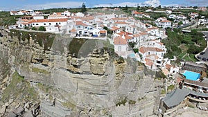 Azenhas do Mar Sintra. Lisbon view from above