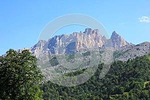 Azerbaijan. The beautiful Kapaz Mountain is 3066 meters