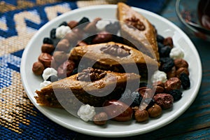 Azerbaijan national pastry pakhlava