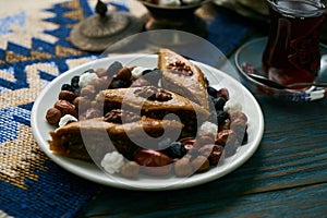 Azerbaijan national pastry pakhlava