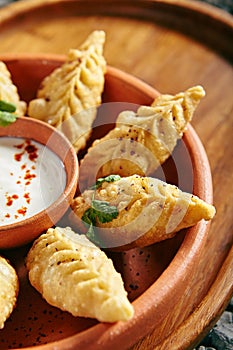 Azerbaijani Fried Dumplings Giurza