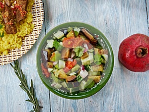 Azerbaijani Mangal salad