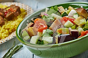 Azerbaijani Mangal salad