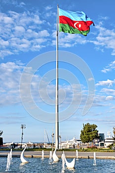 Azeri flag