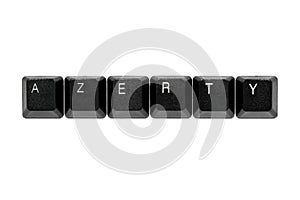 azerty keyboard keys