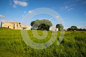 Azeville battery bunker. Normadia, France. German defensive location in the Second World War