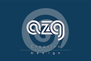 AZG Creative Unique Modern Letter Logo Design