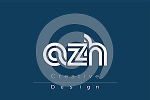 AZH Creative Unique Modern Letter Logo Design