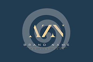 AZN abstract letter logo design