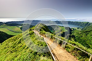 Azores amazing lpanoramic andscape