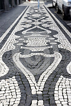 Azores Cobblestone Textures, Pavement Patterns, Street Art