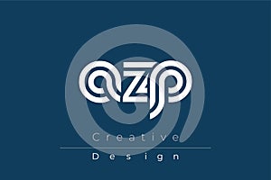 AZP Creative Unique Modern Letter Logo Design