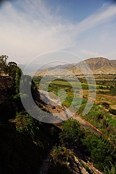 Azpitia is a town of peaceful beauty 80 km from Lima. Accessing its quiet countryside is obtaining a privileged view of its fields