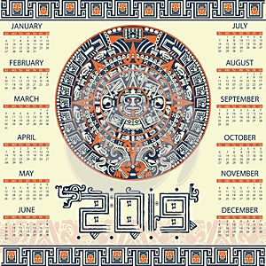 Aztec calendar 2019