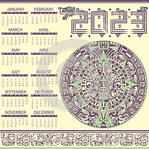 Aztec calendar 2023