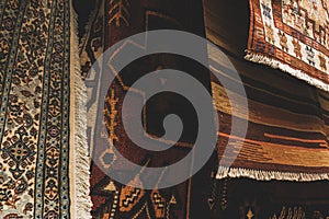 Aztec carpet rugs pattern texture geometry ethnic interior