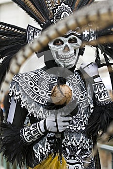 Aztec dancer